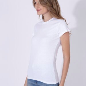 Camiseta Mujer Blanca "keya" WCS180 - Imagen 2