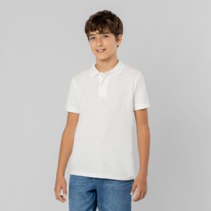Polo Niño Blanco Charles